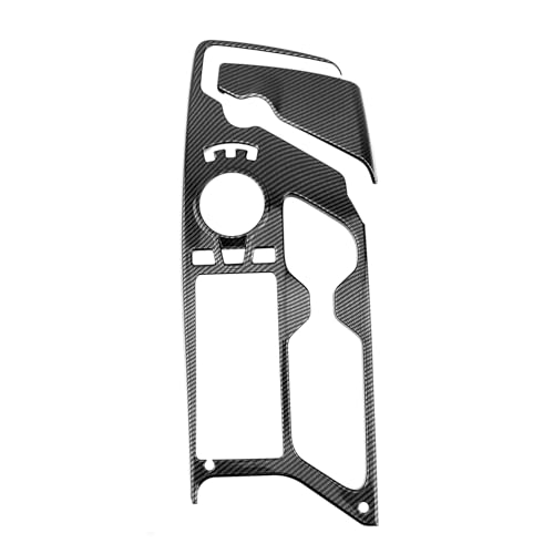 YOUTOOCAR 2PCS Gear Shift Panel Trim Covers Compatible with Kia EV6 2022-2026 Accessories (Carbon Fiber Pattern)