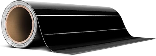 VViViD Black Gloss Air-Release Adhesive Vinyl Tape Roll (24 Inch x 20ft) - size: 24" x 20ft