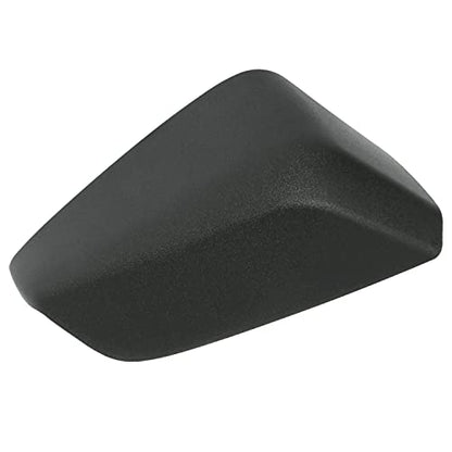 HECASA Mirror Cover Passenger Side Compatible with 2016-2024 Chevrolet Malibu Replacement for 84026842 Black Plastic - size: Passenger Side