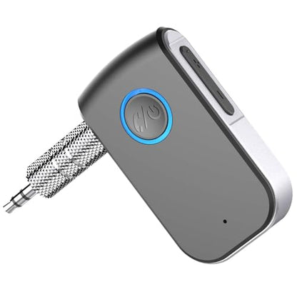 Bluetooth AUX Adapter for Car,3.5mm Wireless Receiver AUX Bluetooth Car Adapter,Hands-Free Call for Cars, Speakers, Stereo Systems and Headphones - color: A16