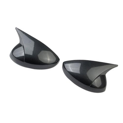 Carbon Fiber Style Side Rearview Mirror Guard Cover Molding Trim for 2023-2026 Acura Integra (mirror cover-for without signal)
