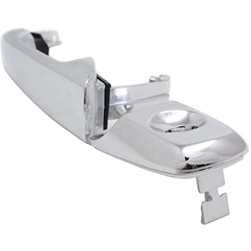 For Lincoln MKX 2007 2008 2009 2010 Exterior Door Handle Front, Driver Side Chrome | With Key Hole| Trim:All Submodels