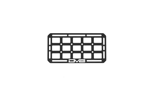 DV8 Offroad Universal Molle Panels | Can Be Mounted Almost Anywhere Including Vehicles, Garages, etc. | Available in 6 Sizes | Universal Mounting for Tools, Recovery Gear, & More (11" x 6") - size: 11" x 6"