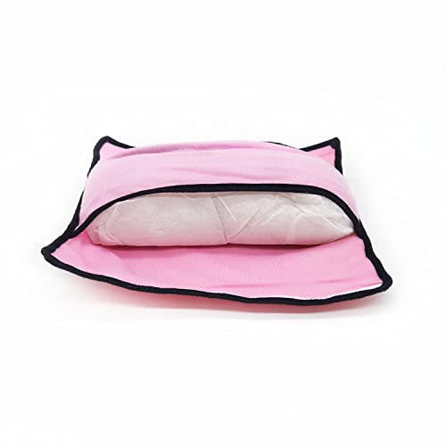 2 pcs Auto Pillow Car Safety Belt Protect, Shoulder Pad, Adjust Vehicle Seat Belt Cushion for Kids （Blue/Pink）