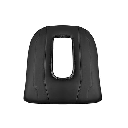 Muslogy Center Console Armrest Cover Fit for Chevy Silverado & GMC Sierra 1500 2500 3500 2022-2026 Accessories, Comfort Armrest Pad Console Lid Cushion Vegan Leather 1-Inch Extra Thick(Bucket Seat) - size: 1) 22-25 |Silverado & Sierra| Bucket Seat, +Thick