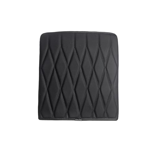 Muslogy Center Console Armrest Cover Fit for Ford F-150 F150 2021-2025 2026 Accessories, Comfort Armrest Pad Console Lid Cushion Vegan Leather Regular Thick(WorkSurface ONLY) - size: 2) 21-25 |F150| WorkSurface, Regular