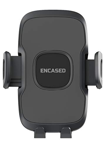 ENCASED Car Phone Holder for All Motorola and LG Smartphone Models, Ultra Grip Windshield + Dash Vehicle Cellphone Mount (Black)