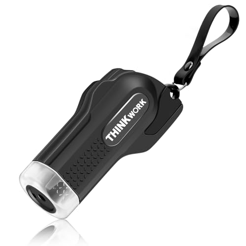 THINKWORK Instant Window Breaker & Seatbelt Cutter - Car Safety Hammer with Tungsten Steel Tip, Emergency Escape Tool for Vehicle Accidents/Home Fires/Office Lockdowns/School Emergencies - color: New New Black