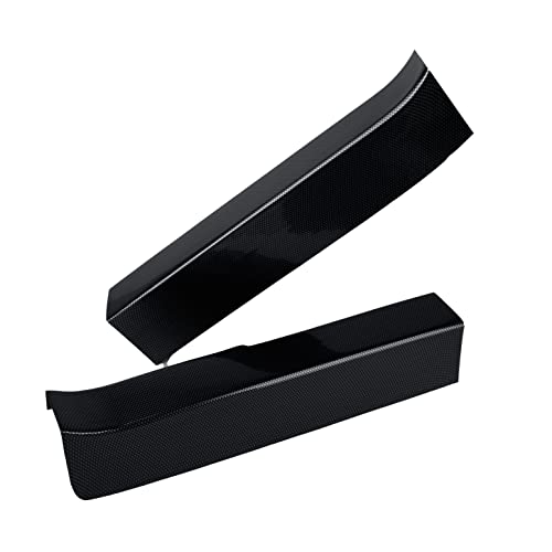 1990–1996 Corvette C4 Carbon Fiber Look Door Sill Plate Protectors – Pair
