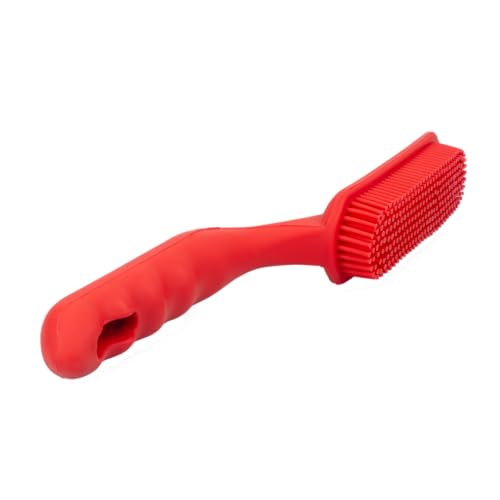 Maxshine Universal Silicone Carpet Detailing Brush | High-Conductivity Silicone Bristles Lift Pet Hair, Lint & Debris | Gentle, Durable Cleaning Brush for Car Carpets, Upholstery & Auto Detailing
