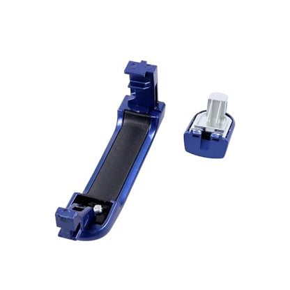Blue 1 Lot 4 Doors Exterior Handle Door Outer Handle Compatible with Nissan Versa 2007-2012 - color: Blue