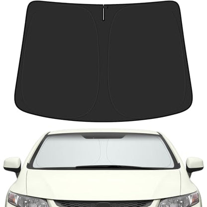 Car Windshield Sun Shade for Honda 2012-2015 Civic Accessories (OEM Design) Reflective Foldable Heat Insulation Sunshade for Ultimate Protection - size: for Honda 2012-2015 Civic
