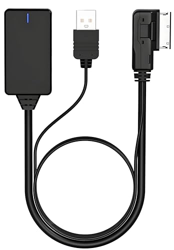 Bluetooth 5.0 Adapter Audio Receiver for Audi,AMI MMI Bluetooth Car Kits Music Interface Cable,Wireless Audio Music Interface Cable Adapter for MMI 2G 3G 3G+ System VW Audi A5 8T A6 4F A8 4E - size: 2G/3G/3G+