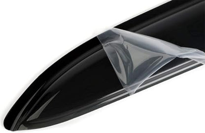 Rainproof Side Window Wind Deflectors for Benz E-Class W213 2017-2023 | Tape-on Sun Rain Guards, Stylish Car Window Visors & Vent Deflectors Installation Tape Included MB54 - size: E-CLASS W213 2017-2023
