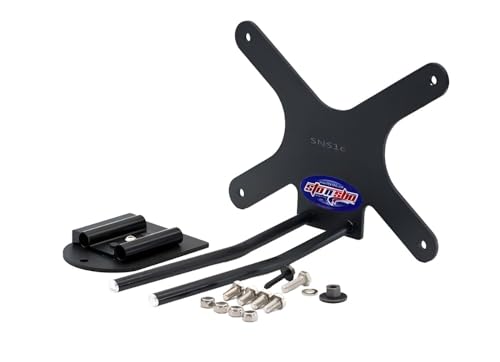 STO N SHO Front License Plate Bracket Compatible with 2015-2023 Dodge Challenger Hellcat/ 2018 Demon /2019-2023 Scat Pack Wide Body - size: 15-23 Hellcat/19-23 ScatPack Wide Body