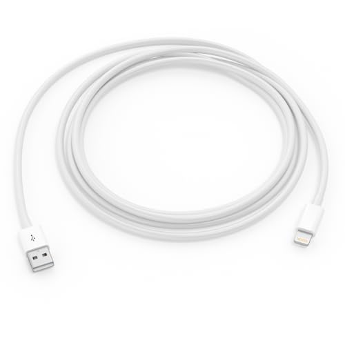 Car Apple Carplay Cable，USB A to Lightning Cable 6FT Compatible with iPhone 14 13 12 11 Pro Max XR XS X Charger Cord，Car Charging Cord（White） - color: White, size: 6FT-ATL