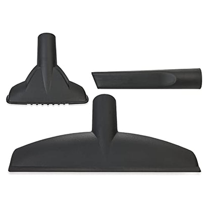 Shop-Vac 3-PC Nozzle Kit, 1-1/4 Inch Diameter for Wet/Dry Use, Includes Gulper, Crevice and Floor Tool