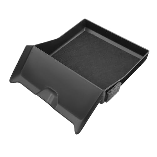 SKTU 2026 RAV4 Lower Drawer Storage Box for 2026+ Toyota RAV4 (LE/SE/XLE Premium/Woodland/XSE/Limited) Drawer Storage Box Toyota RAV4 2026 Accessories Rubber Drawer Console Organizer - color: 2026+ RAV4 Lower Drawer Storage Box