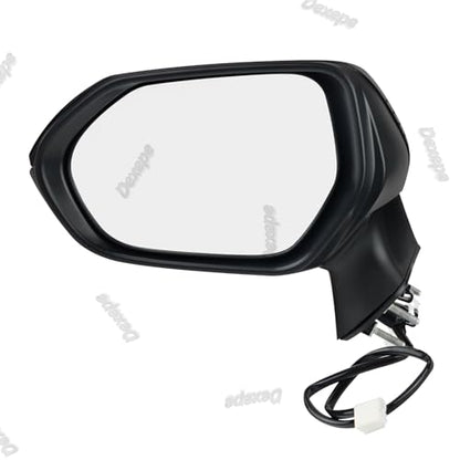 Driver Side Mirror Assembly Compatible with Toyota Corolla 2020-2025 Heated Power Adjustable Glass Replace 8794012L00, TO1320392, 8794002929, 8794002917 Black (5Pin Left) - style: 5pin Left