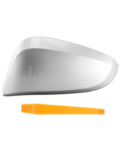 Left Driver Mirror Cover Cap Fit for Toyota 4RUNNER 2013-2023 Fit for RAV4 SE XLE LTD 2013-2018 HV 2016 for Models Without a Side Camera Only, Silver - size: Left Side