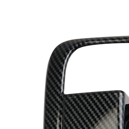Carbon Fiber Car Rear Trunk Door Handle Cover Trim for Chevrolet Silverado/GMC Sierra 2014-2018,for Chevrolet Colorado/GMC Canyon 2015-2022