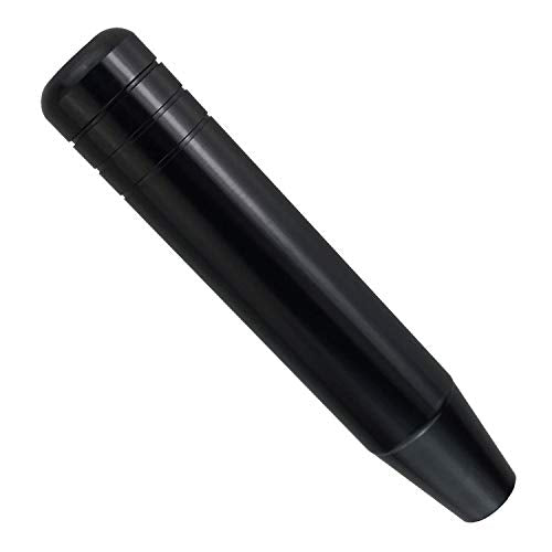 Abfer Black Shift Knob Weighted Car Gear Stick Shifter Extension Long Shifting Lever Handle Fit Most Manual Automatic Transmission Vehicle - color: Black