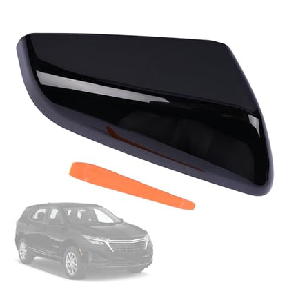 Exterior Side Mirror Cover Passenger Side 23406416 84225387 Compatible with Chevrolet Equinox GMC Terrain 2018-2023 Rearview Mirror Cap Right Side - size: Right Side