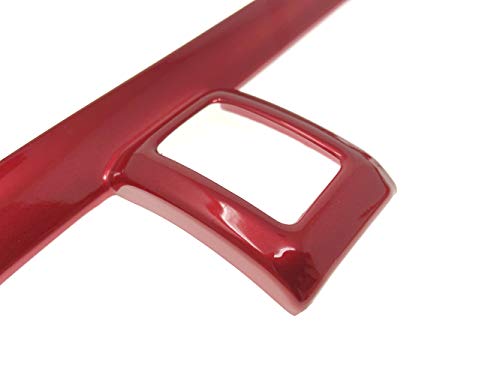 GZXinWei Red Dashboard Air Vent Outlet Cover Trim Interior Frame Panel Sticker for Honda 10th Gen Civic 2016 2017 2018 2019 2020 2021 - color: Red