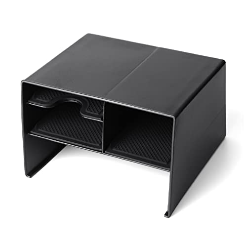 Autorder Center Console Organizer for Toyota Corolla Cross 2022 2023 2024 2025 Without Wireless Charger Accessories Armrest Storage Box Secondary Insert Tray Black(Not for Corolla) - size: 2022+ Corolla Cross