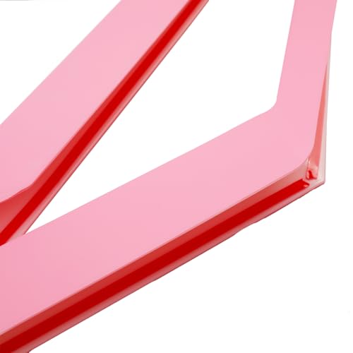 Barong for Tesla Cybertruck Accessoriess Interior Stickers Car Front Row Central Control Sides Cover Trim Frame Decal Pink - color: Front Row Central Control Sides Cover