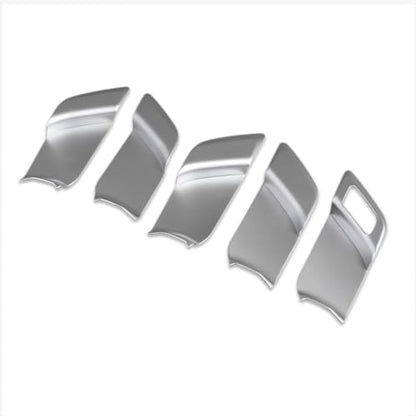 Beautost for Toyota Prius 2023 2024 2025 2026 Interior Door Handle Bowl Panel Cover Trims (Matte Silver) - color: Matte Silver