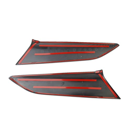 crosselec Carbon Fiber Style Interior Door Panel Trim Cover Accesssories for Toyota Grand Highlander 2024-2025