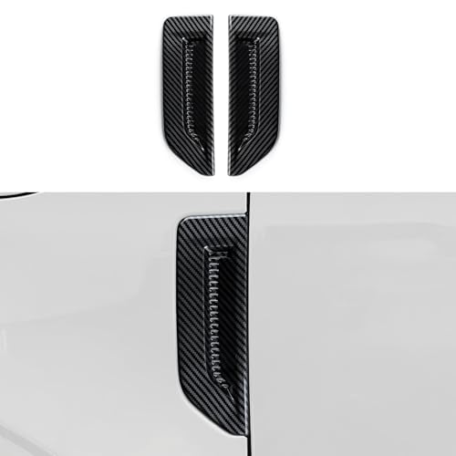 Car Carbon Fiber Fender Board Sticker Decal Trim Cover Interior Decoration for Ford Bronco Sport 2021 2022 2023 2024 2025 Accessories - color: Fender Board