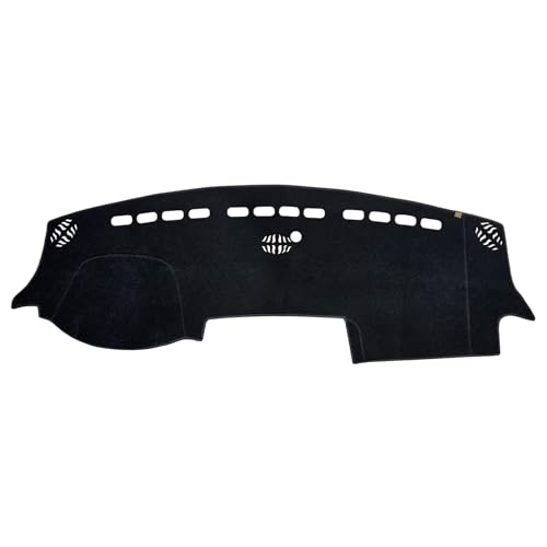 Dashboard Cover Dash Mat Fit for 2024-2019 Do-dge Ram 1500 2500 3500 (Without HUD Models),Car Dash Board Mat Anti-Glare Carpet,Non-Slip Pad Sunshield Protector (Black) - color: Black, size: Fit 19-24 Ram 1500/2500/3500
