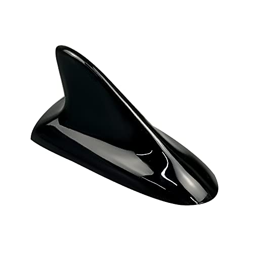 Auto Car Shark Fin Universal Roof Antenna Dummy Aerial for Decoration ONLY (Black) - color: Black