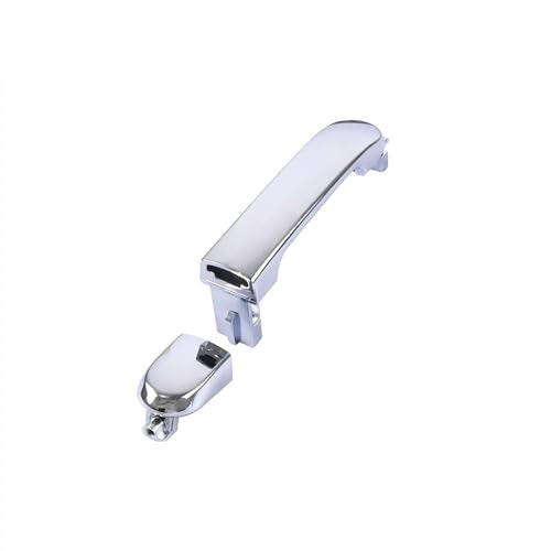 Chrome 1 Lot 4 Doors Exterior Handle Door Outer Handle Compatible with Nissan Versa 2007 2008 2009 2010 2011 2012 - color: Chrome