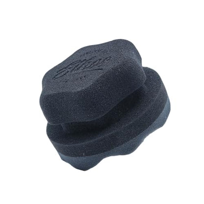 Tire Shine Applicator - Tire Shine Car Detailing Foam Sponge Tool - Tire Cleaner and Shine Tire Foam - Tire Shine Brush Car Cleaning Supplies (2 Pack) - size: 2 Pack