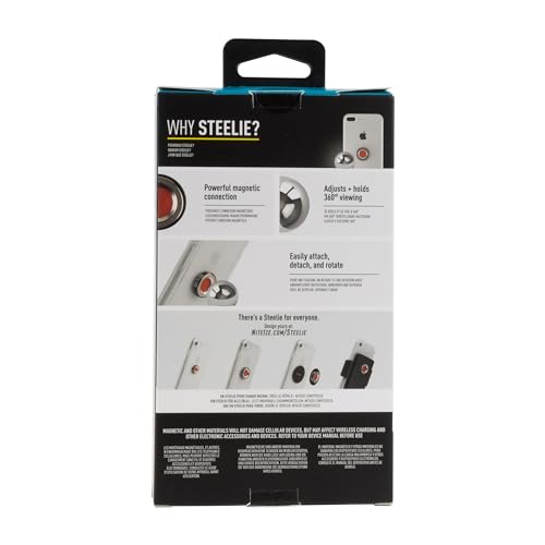 Nite Ize Steelie Squeeze Dash Kit - Magnetic Cell Phone Holder for Car Dashboard - Adjustable Phone Holder for Cars - Compatible with Apple MagSafe iPhones & Accessories - style: Squeeze