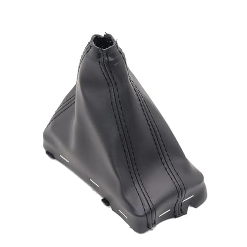 Automatic Left Hand Drive LHD Car Gear Shift Knob Gaitor Boot Cover Leather for Audi A6 C6 A3 8P A4 B8 A5 Q5 (Gear Boot) - style: gear boot