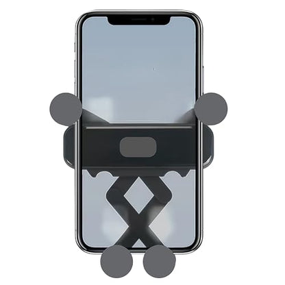 car air Vent Holder, Top-of-The-line car Phone Holder for iPhone 360° Adjustable Angle, Compatible with iPhone/Android Smartphones, Suitable for Mobile Phone GPS car Navigation