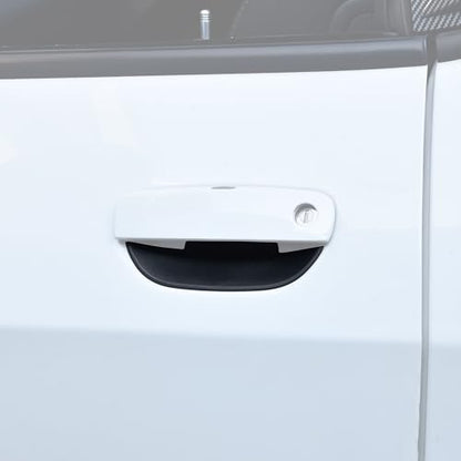 Door Bowl Scratch Protector for Dodge Challenger 15-23, Matte Black Door Handle Paint Cover Guard Door Handle Bowl Protection Cover Trim for Dodge Challenger 2015-2023 Accessories - 2PCS