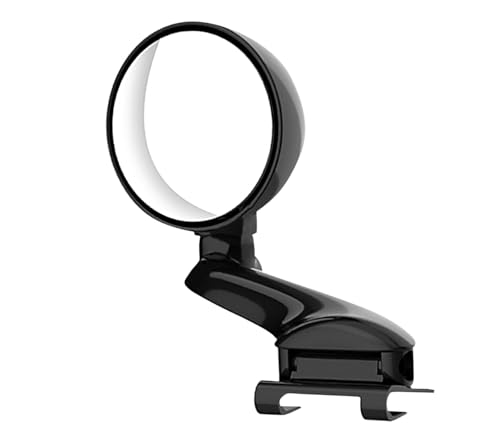 Blind Spot Mirror Adjustable 360 Degree Car Side Mirror, HD Glass Rear View Exterior Accessories Frame Thickness Less than 5MM for Car SUV (long-armed Left) - style: long-armed Left