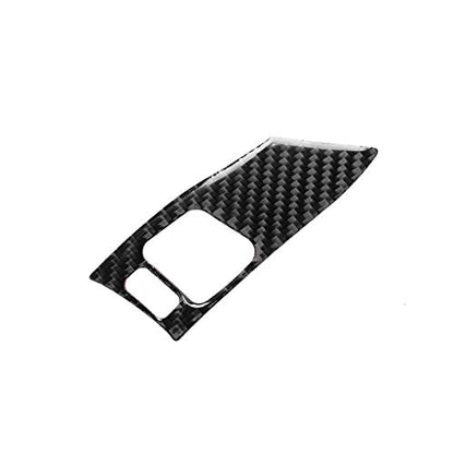 NVCNX Real Premium Carbon Fiber for Lexus IS250 is 250 IS350 2006-2013 2007 2008 2009 2010 2011 2012 / IS250C IS350C 2010-2015 Accessories Car Dashboard Button Frame Cover Interior Trim Sticker 2PCs - color: Steering Wheel Button Frame - A