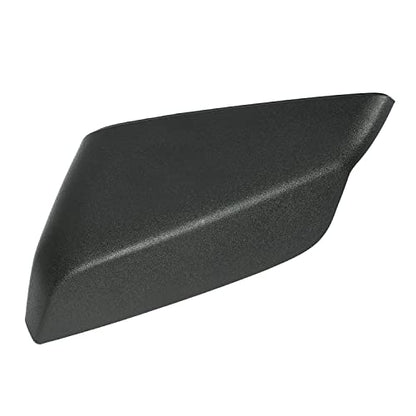 HECASA Mirror Cover Compatible with 2016-2022 Chevy Chevrolet Malibu Replacement for 84026841 Black Plastic Driver Side - size: Driver Side