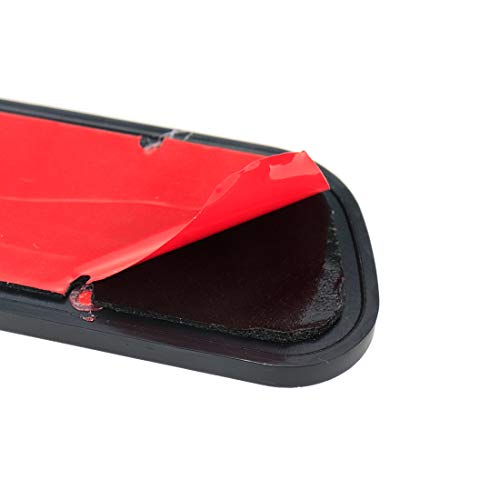 Car Reflective Sticker Stick-On Red Warning Safety Reflector Strips Pack of 2