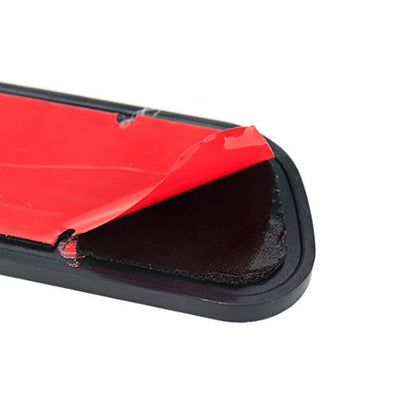 Car Reflective Sticker Stick-On Red Warning Safety Reflector Strips Pack of 2