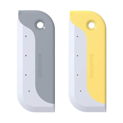 Amouy Small Rubber Squeegee(2 Pack),Kitchen Sink Squeegee for Countertops and Dishes.Multi-Purpose,for Vanity Tops,Bathroom Mirrors,Car Windows and Side Mirrors - size: 2 PACK