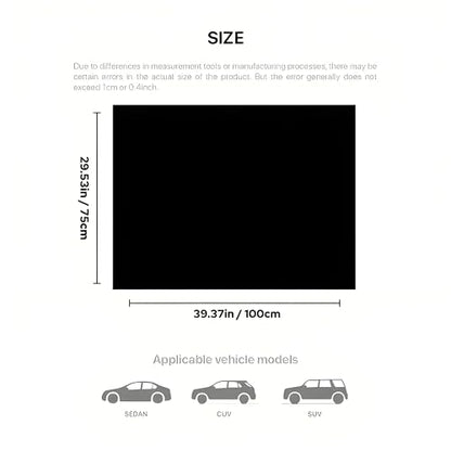 Universal Car Trunk Mat 29" x 39", Wolf Pattern Print All Weather Durable Cargo Mat Protector for SUV, Truck, Van | Stylish Cargo Liner Cover Leopard Print Car Accessories - color: Wolf Pattern Print