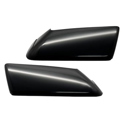 A-Premium 2 PCS Driver and Passenger Side Upper Rearview Mirror Covers Caps - Compatible with Ford Expedition 2007-2017 - Textured Black - color: Textured Black