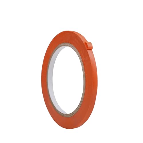 WOD VTC365 Orange Vinyl Pinstriping Tape, 1/4 inch x 36 yds. for School Gym Marking Floor, Crafting, & Stripping Arcade1Up, Vehicles and More - color: Orange, size: 1/4 inch (6mm)